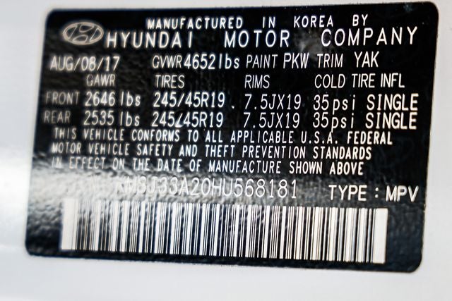 2017 Hyundai TUCSON Value