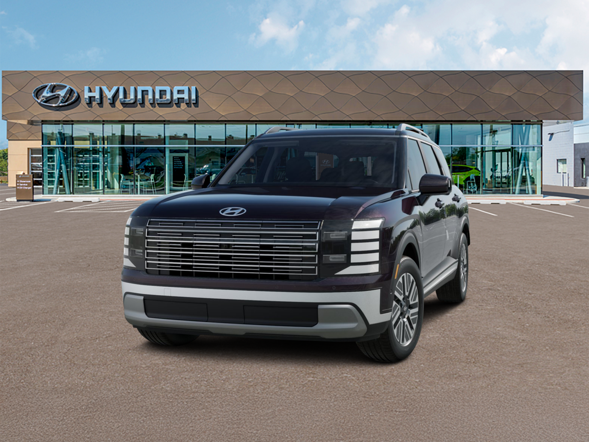 2026 Hyundai Palisade Blue SEL Premium 8 Passenger Hybrid FWD's photo