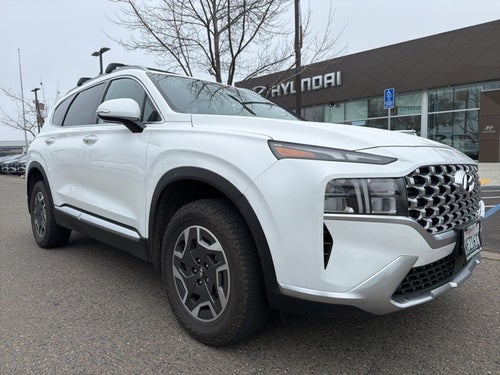 2021 Hyundai SANTA FE HYBRID Blue