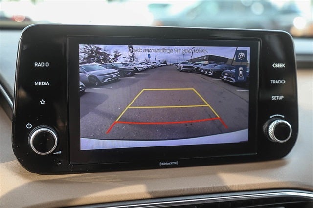 2021 Hyundai SANTA FE HYBRID Blue