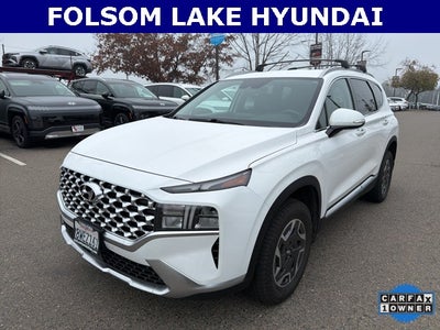 2021 Hyundai SANTA FE HYBRID Blue