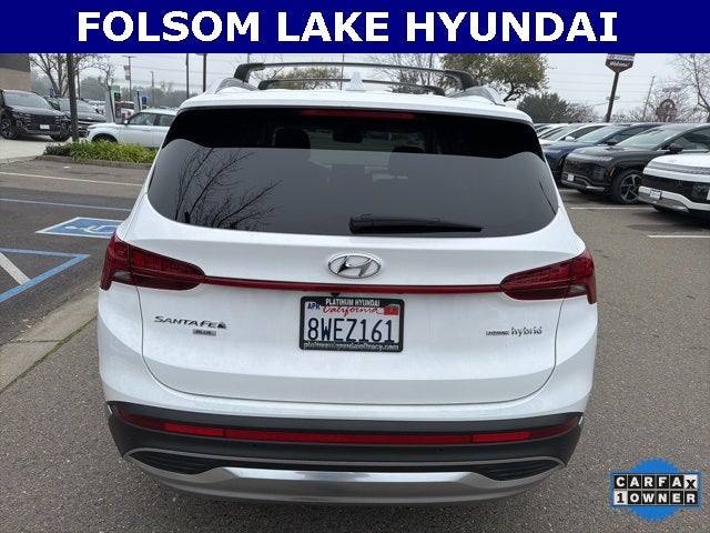 2021 Hyundai SANTA FE HYBRID Blue
