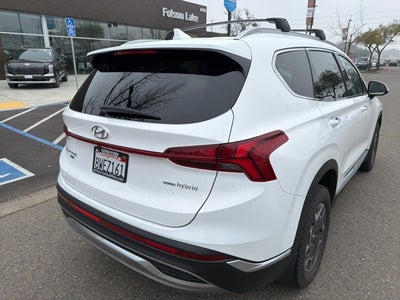 2021 Hyundai SANTA FE HYBRID Blue