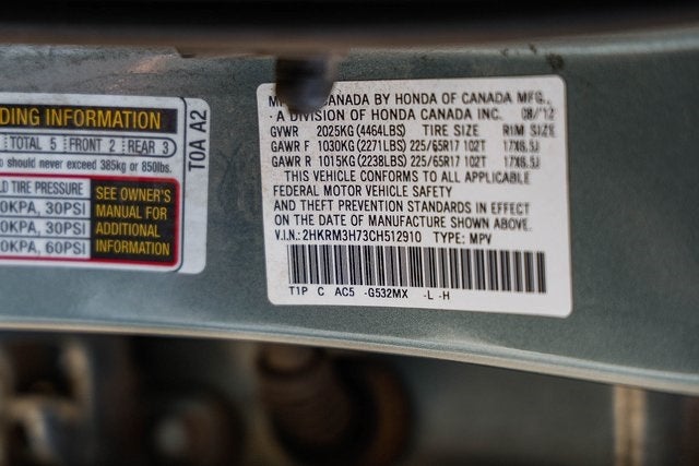 2012 Honda CR-V EX-L