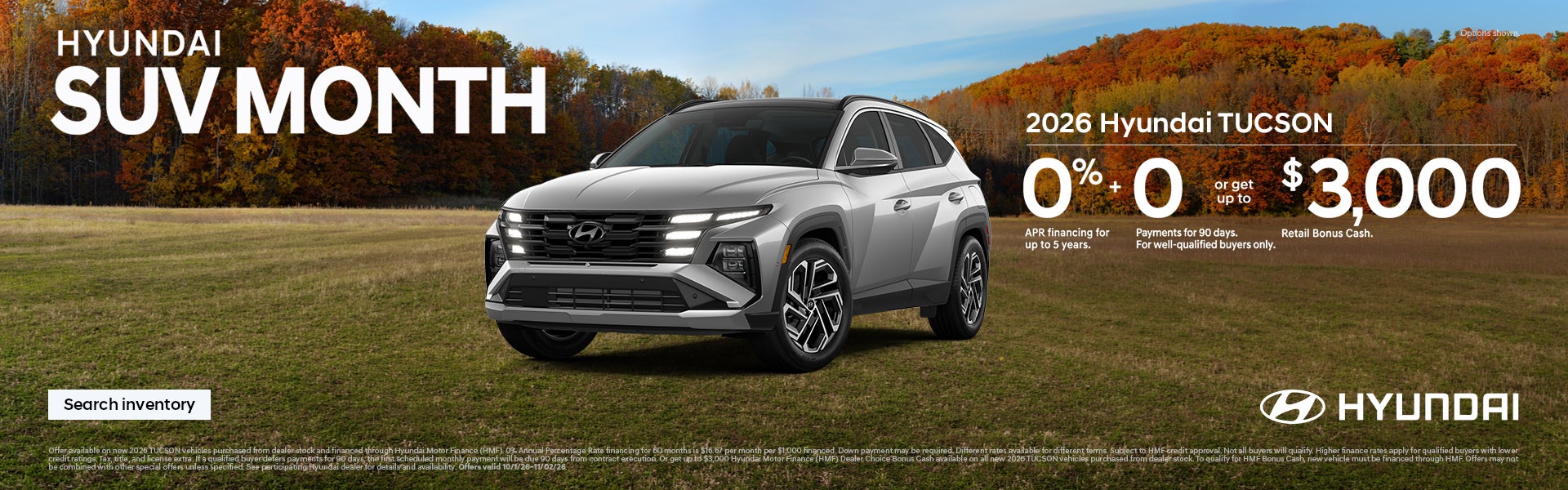 0% APR for 60 mos. + 0 Payments for 90 Days